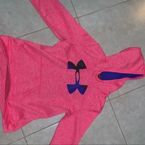 under armour girls fleece hoodie